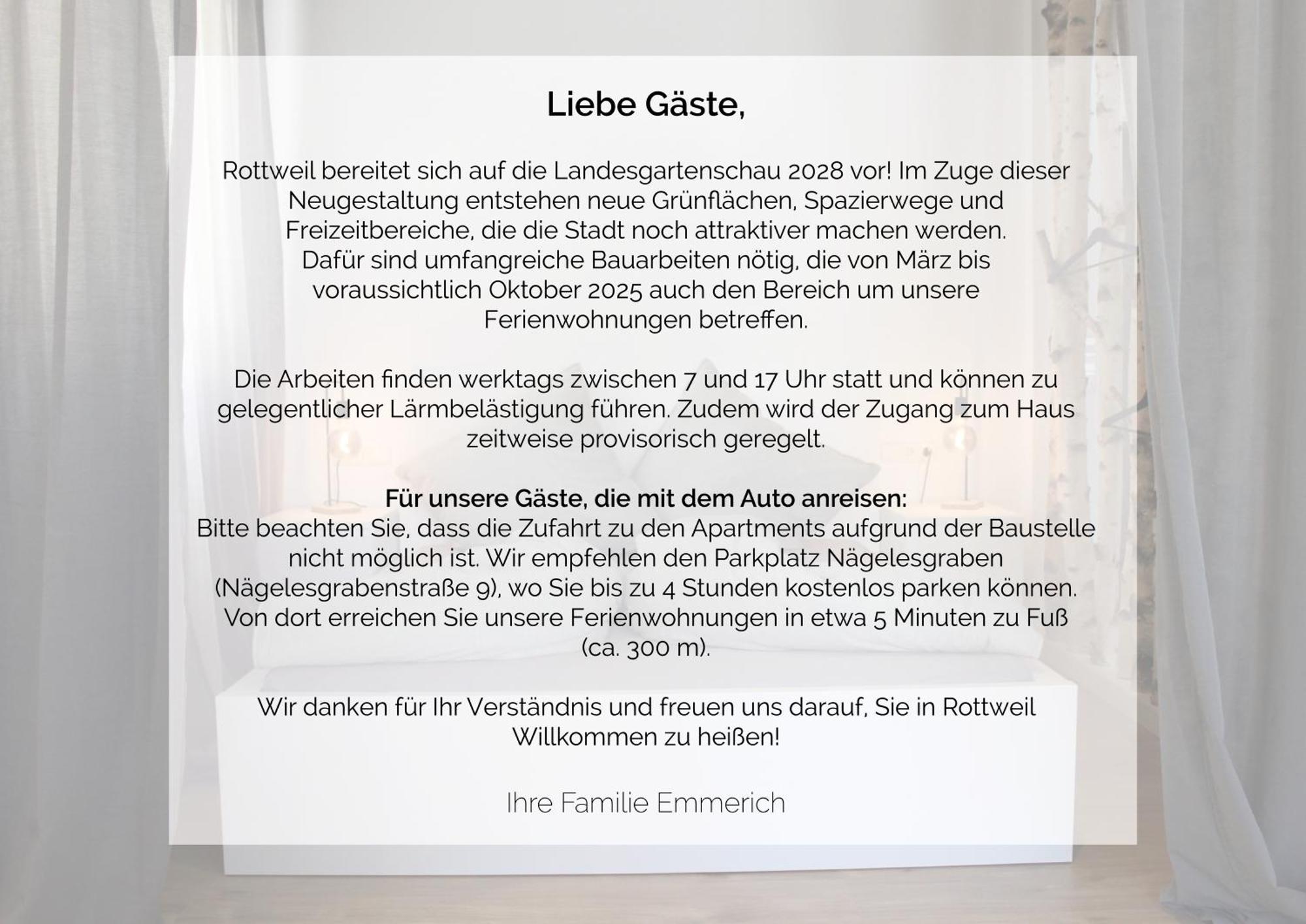 Vier Sind Hier Apartments Rottweil Kültér fotó